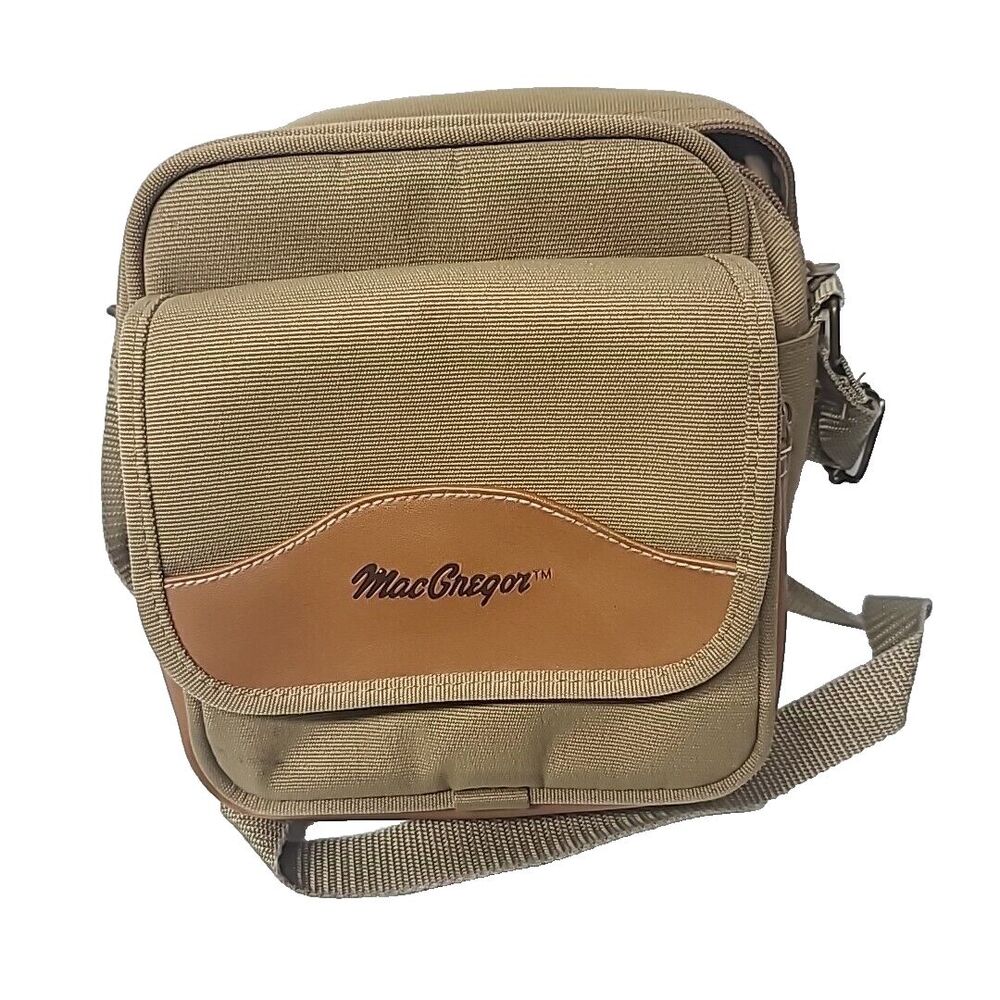 MacGregor Khaki Crossbody Bag Adjustable Strap Camera Bag
